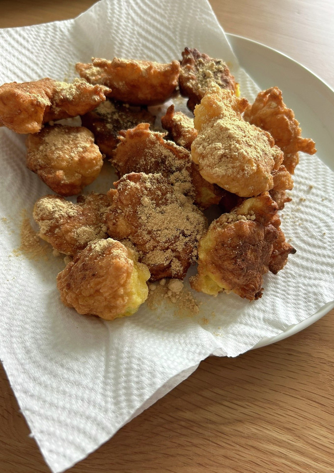 揚げ焼きで！かぼちゃドーナツ-レシピのメイン写真
