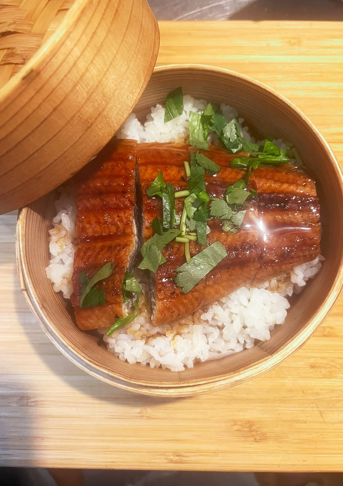 ふわふわ鰻の蒸籠蒸しご飯　せいろ蒸しご飯-レシピのメイン写真