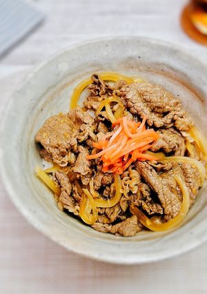 とろける牛丼-レシピのメイン写真