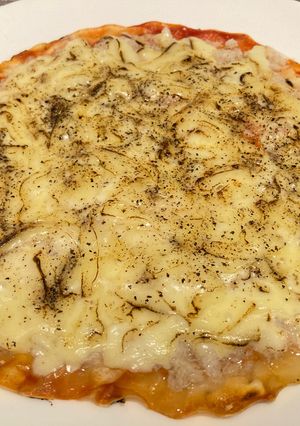 餃子の皮で簡単ピザ-レシピのメイン写真