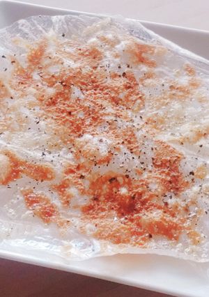 油不要★カリカリ★チーズ煎餅★ダイエット-レシピのメイン写真