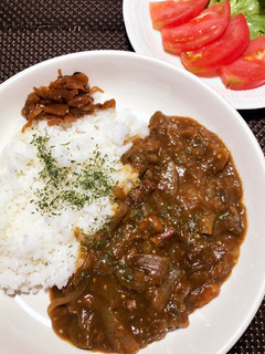 【超簡単!】なすたっぷりカレー-レシピのメイン写真