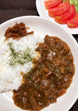 【超簡単！】なすたっぷりカレー-レシピのメイン写真