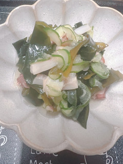 ♡わかめときゅうりとタコの酢の物♡-レシピのメイン写真