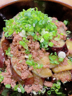 なすと挽肉の甘辛炒め-レシピのメイン写真