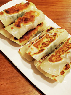 餃子の皮で豚こま大葉焼き-レシピのメイン写真