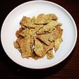 簡単☆のり塩風味の豆腐チップス