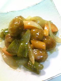 肉団子の酢豚風-レシピのメイン写真