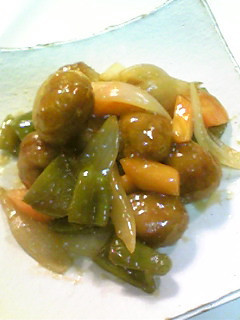 肉団子の酢豚風-レシピのメイン写真