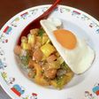 コロコロ野菜のみそ炒め丼