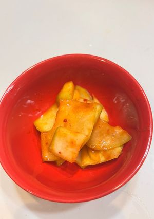 青パパイヤのキムチ-レシピのメイン写真