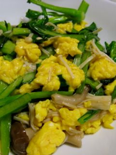 ☆ちんげん菜ときのこのオイスター炒め☆-レシピのメイン写真