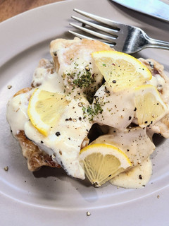 鶏肉ときのこのレモンクリーム煮-レシピのメイン写真