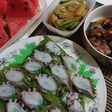 タコと青じそのお寿司