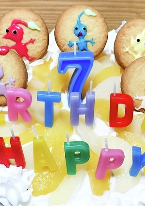 ピクミンのBirthdayケーキ✩-レシピのメイン写真