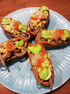 色鮮やか蕎麦稲荷-レシピのメイン写真