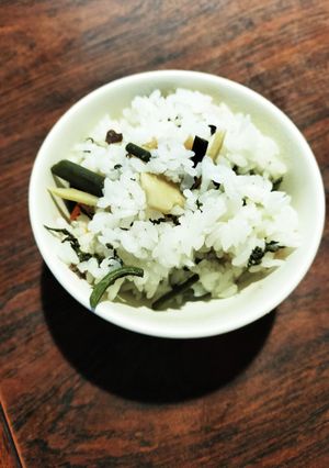 味付け山菜炊き込みご飯-レシピのメイン写真