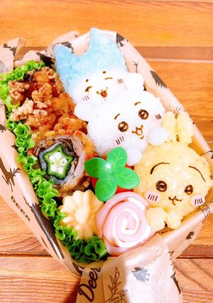 ちいかわキャラ弁♡-レシピのメイン写真