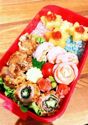 パパのカラフル弁当！-レシピのメイン写真