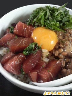 大葉たっぷり!ネバネバ漬け丼スペシャル!-レシピのメイン写真