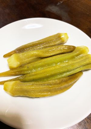 オクラの白だし漬け-レシピのメイン写真