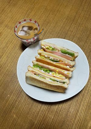 ホットサンド！！-レシピのメイン写真