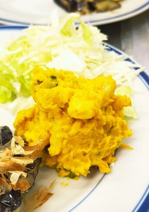 南瓜のサラダ!マカロニ入り-レシピのメイン写真