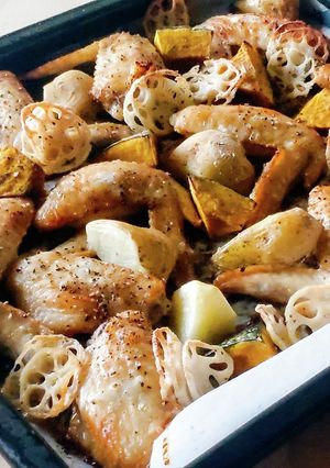 油無し★焼き鳥店の手羽先揚げ★オーブン-レシピのメイン写真