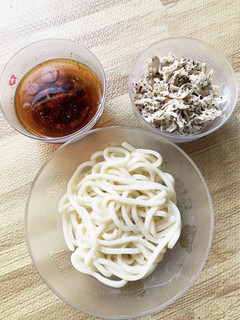 つけ麺とささみティーズニング和え-レシピのメイン写真