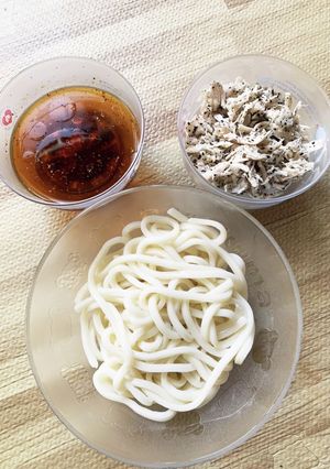 つけ麺とささみティーズニング和え-レシピのメイン写真