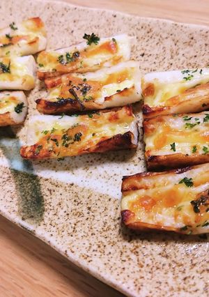 あと一品の時のチクワマヨチーズ焼き-レシピのメイン写真