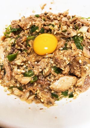サバ缶 醤油味 ごま和え-レシピのメイン写真