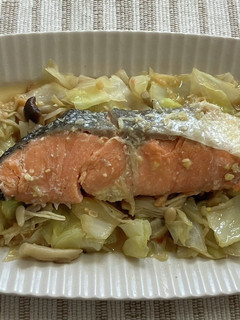 電子レンジで簡単!味噌ちゃんちゃん焼き-レシピのメイン写真