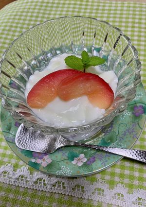 紅玉りんごの薄切りコンポート♪-レシピのメイン写真