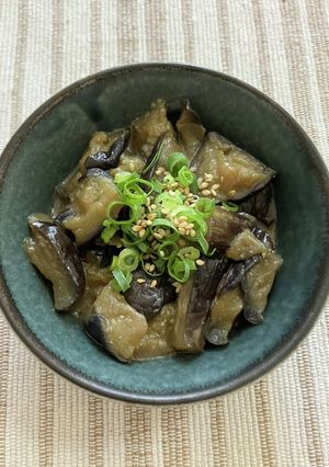 電子レンジで簡単！とろとろナス煮-レシピのメイン写真