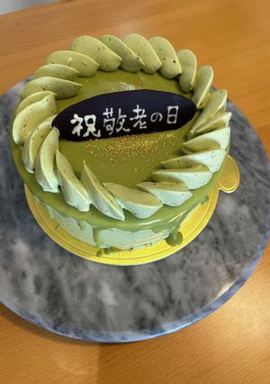 敬老の日ケーキ2023-レシピのメイン写真