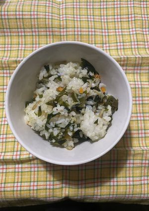 保育園の混ぜ込みわかめごはん-レシピのメイン写真