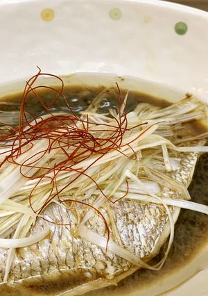 マダイのレンチン中華蒸し-レシピのメイン写真