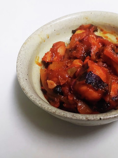 何食べ☆タコときのこのトマト煮込み-レシピのメイン写真