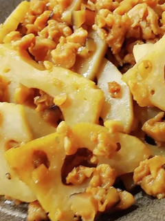 れんこんのそぼろ煮~大豆ミート~-レシピのメイン写真