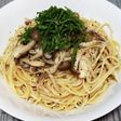 超簡単!白だしで作る和風きのこパスタ!