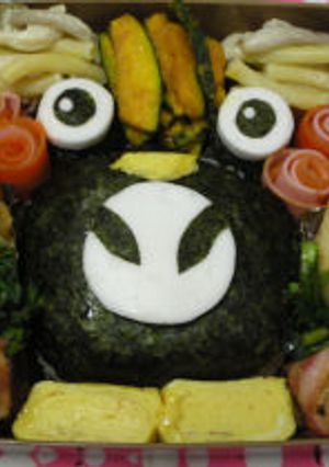 このキャラどなた?の弁当(〃´・ω・`)-レシピのメイン写真