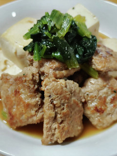 ひき肉豆腐-レシピのメイン写真