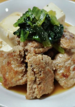 ひき肉豆腐-レシピのメイン写真