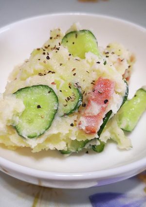 新じゃが～ベーコンポテトサラダ-レシピのメイン写真