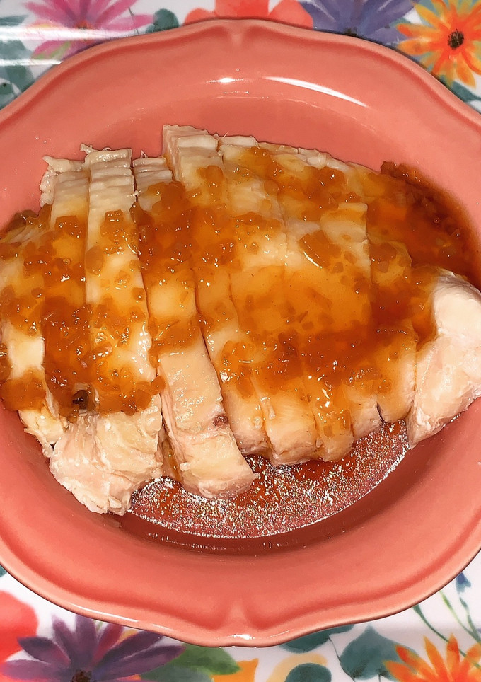 簡単すぎる炊飯器蒸し鶏-レシピのメイン写真