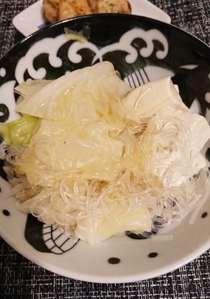 つくねの茹で汁deちょい鍋風-レシピのメイン写真