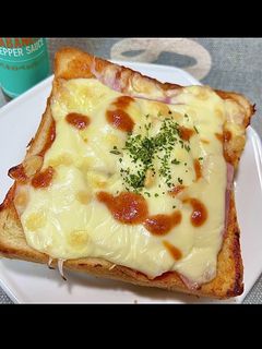 ピザソースを使わないピザトースト-レシピのメイン写真