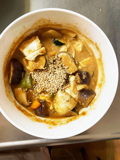茄子椎茸簡単きな粉オイマヨ味八宝菜風-レシピのメイン写真