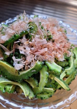 素焼きゴーヤ-レシピのメイン写真
